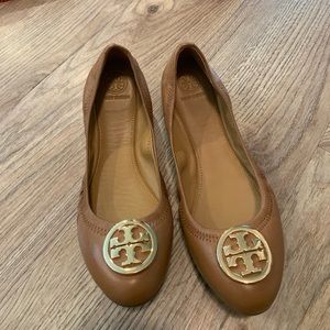 Tory Burch Leather Ballet Flats 7.5